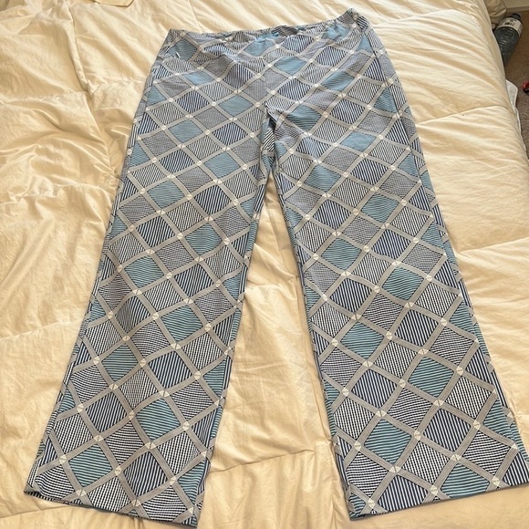 J. McLaughlin Wide Leg Nylon/Spandex Pants Size M - Picture 1 of 8